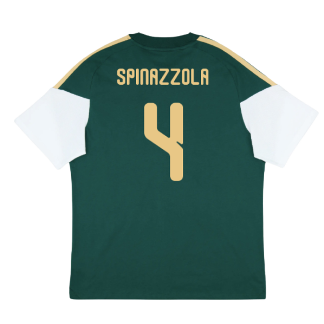 2026-2027 Italy Training Tee (Green) (Spinazzola 4)-Football Jersey Hub