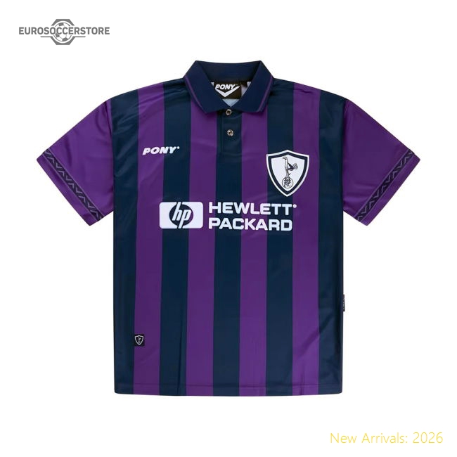 1995-1996 Tottenham Away Pony Retro Shirt (Klinsmann 18)-Football Jersey Hub