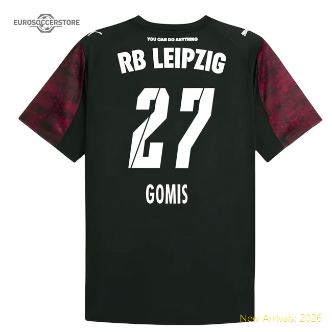 2025-2026 Red Bull Leipzig Third Shirt (Gomis 27)-Football Jersey Hub