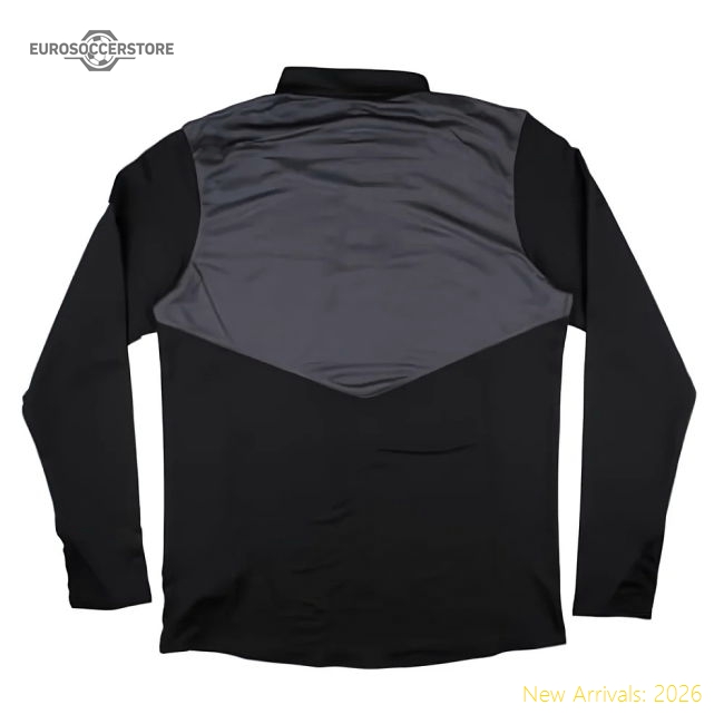 2024-2025 West Ham Mid Layer Top (Black)-Football Jersey Hub
