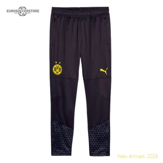 2023-2024 Borussia Dortmund Training Pants (Black)-Football Jersey Hub