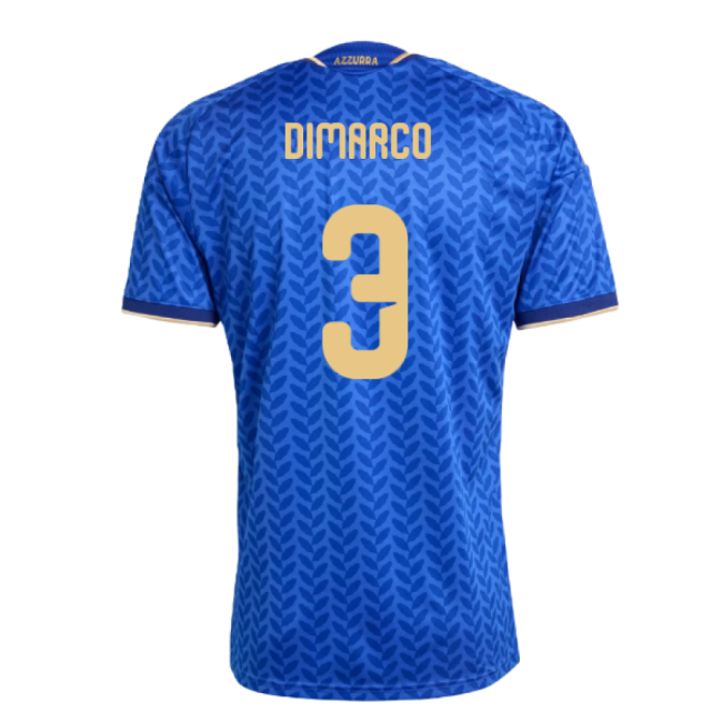 2026-2027 Italy Home Shirt (Dimarco 3)-Football Jersey Hub