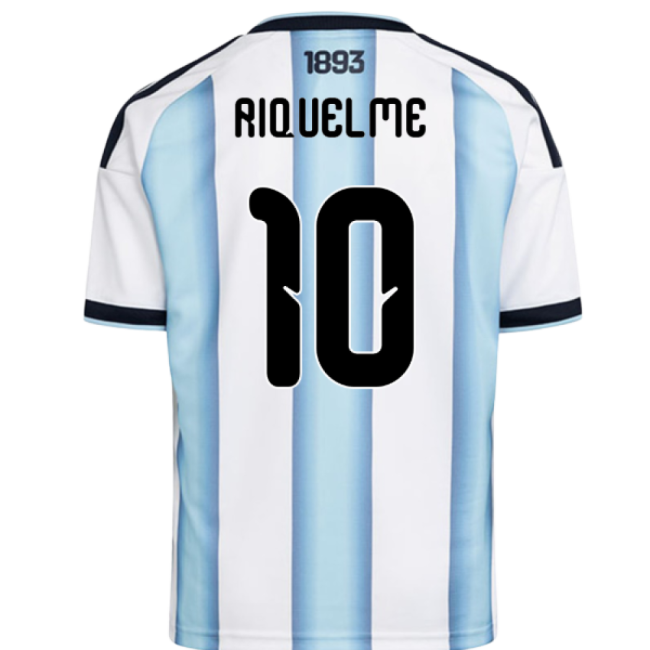 2026-2027 Argentina Home Shirt (Kids) (Riquelme 10)-Football Jersey Hub