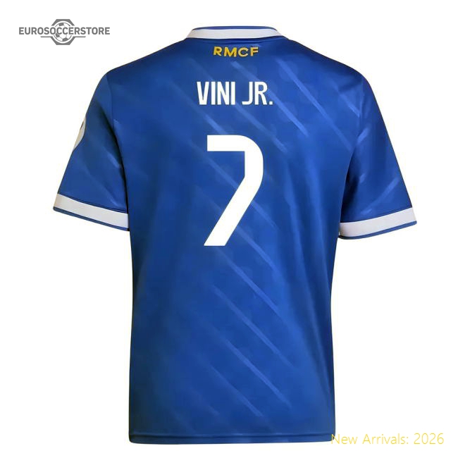 2025-2026 Real Madrid Third Shirt (Kids) (Vini Jr. 7)-Football Jersey Hub