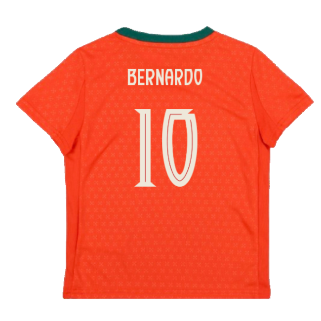 2025-2026 Portugal Home Mini Kit (Bernardo 10)-Football Jersey Hub