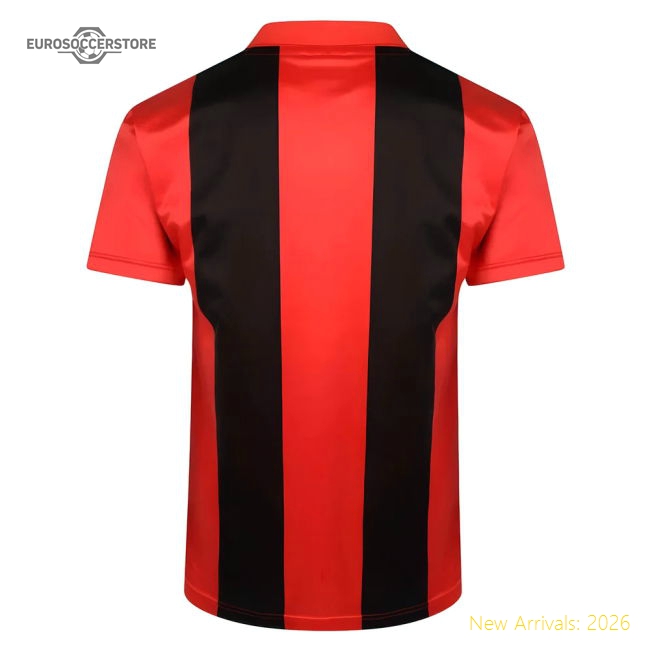 Score Draw Eintracht Frankfurt 1982 Retro Football Shirt-Football Jersey Hub