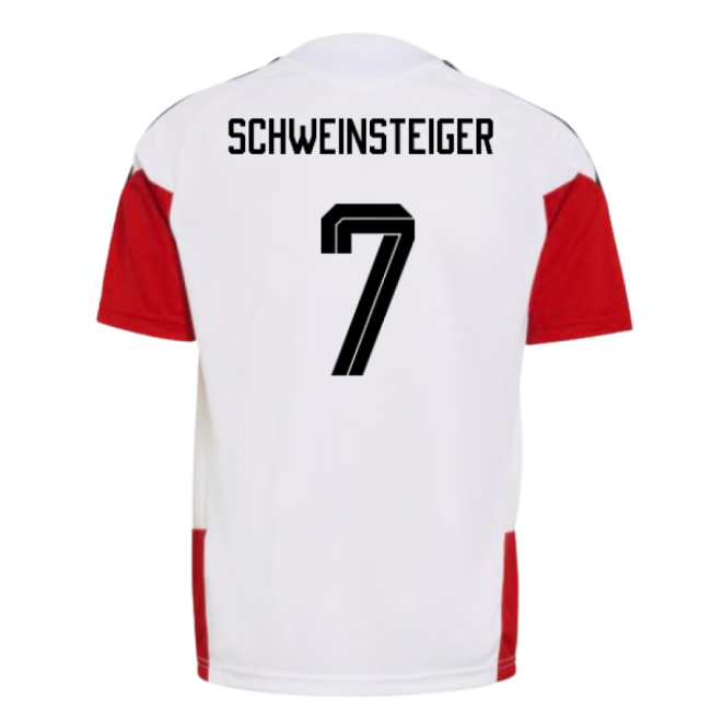 2026-2027 Germany Training Jersey (White) - Kids (Schweinsteiger 7)-Football Jersey Hub