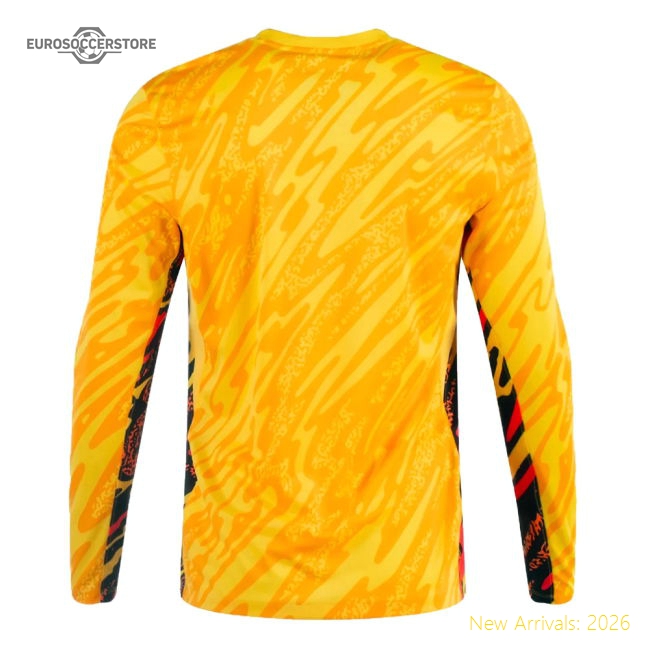 2024-2025 France Home LS Goalkeeper Shirt (Yellow)-Football Jersey Hub