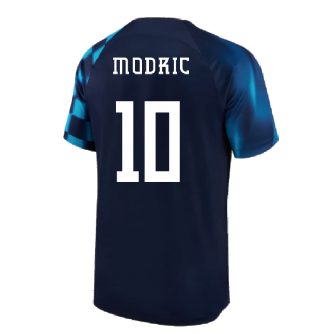 2022-2023 Croatia Away Shirt (Modric 10)-Football Jersey Hub