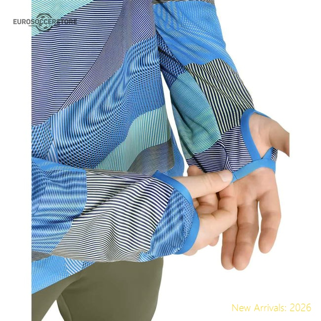 2025-2026 Real Madrid Pre Match Warm Top (Blue)-Football Jersey Hub