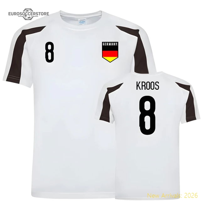 Germany Sports Training Jersey (Kroos 8)-Football Jersey Hub