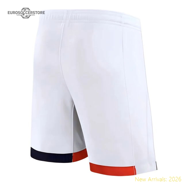 2024-2025 PSG Away Shorts (White) - Kids-Football Jersey Hub