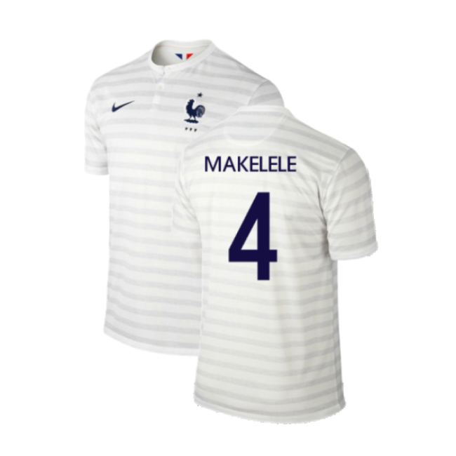 France 2014-15 Away Shirt ((Excellent) M) (Makelele 4)-Football Jersey Hub