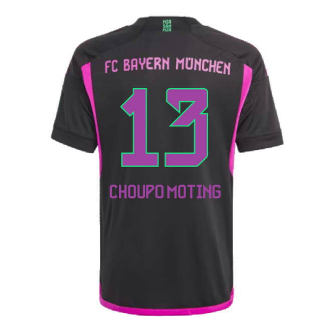 2023-2024 Bayern Munich Away Shirt (Kids) (Choupo Moting 13)-Football Jersey Hub