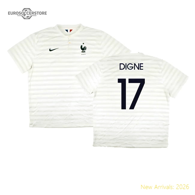 France 2014-15 Away Shirt ((Very Good) XXL) (Digne 17)-Football Jersey Hub