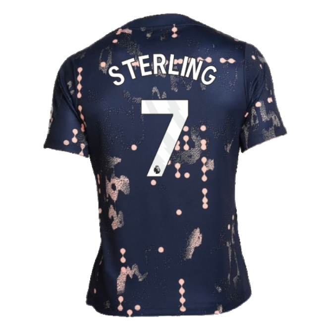 2024-2025 Chelsea Academy Pro Pre-Match Shirt (Obsidian) (Sterling 7)-Football Jersey Hub