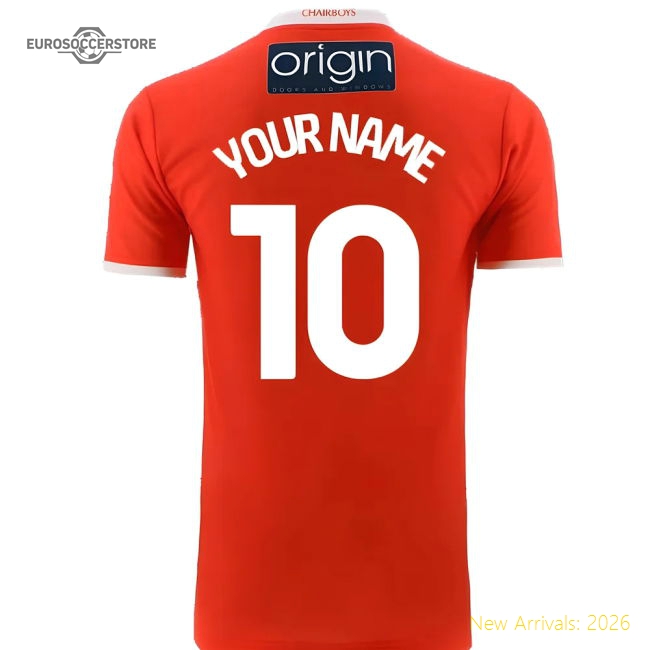 2022-2023 Wycombe Wanderers Away Shirt (Your Name)-Football Jersey Hub