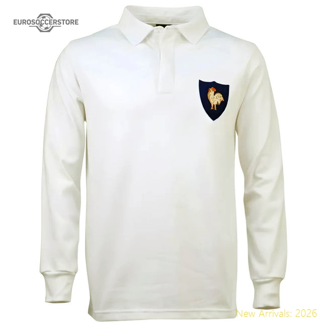 France 1972 Away Vintage Rugby Shirt-Football Jersey Hub