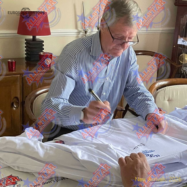 Leeds United FC 1972 Clarke Signed Shirt (Framed)-Football Jersey Hub