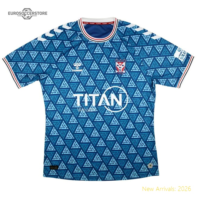 2025-2026 York City Away Shirt-Football Jersey Hub