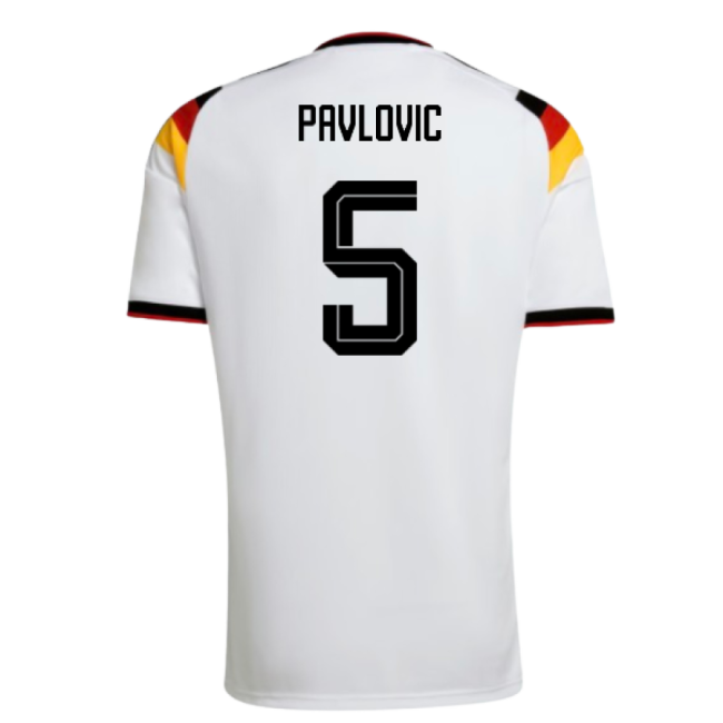 2026-2027 Germany Home Shirt (Pavlovic 5)-Football Jersey Hub