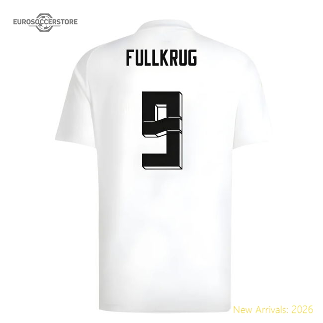 2024-2025 Germany Home Fan Shirt (Fullkrug 9)-Football Jersey Hub