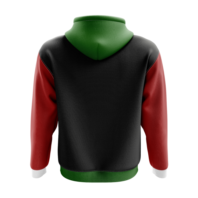 Western Sahara Concept Country Football Hoody (Black)-Football Jersey Hub