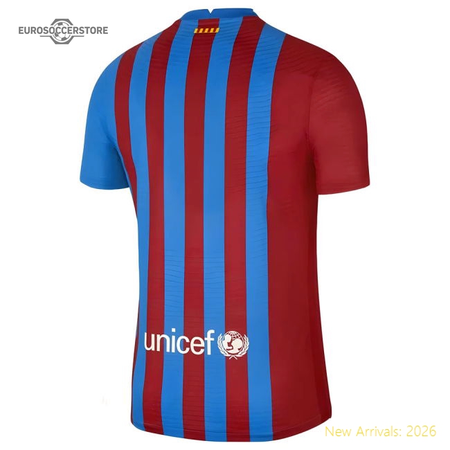 2021-2022 Barcelona Vapor Match Home Shirt-Football Jersey Hub