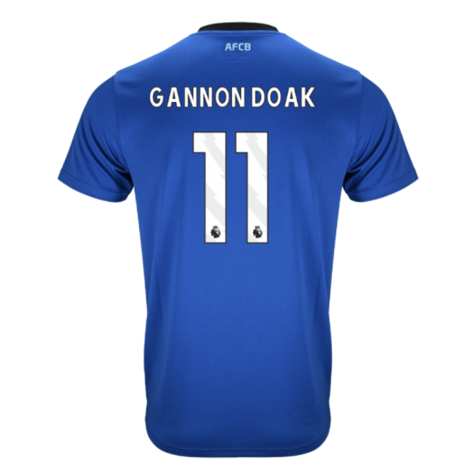 2025-2026 Bournemouth Away Shirt (Gannon Doak 11)-Football Jersey Hub