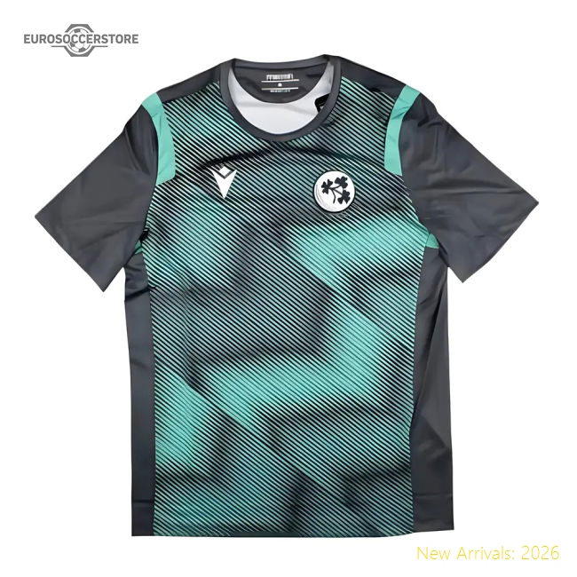 2024 Ireland Cricket Player Training Shirt-Football Jersey Hub