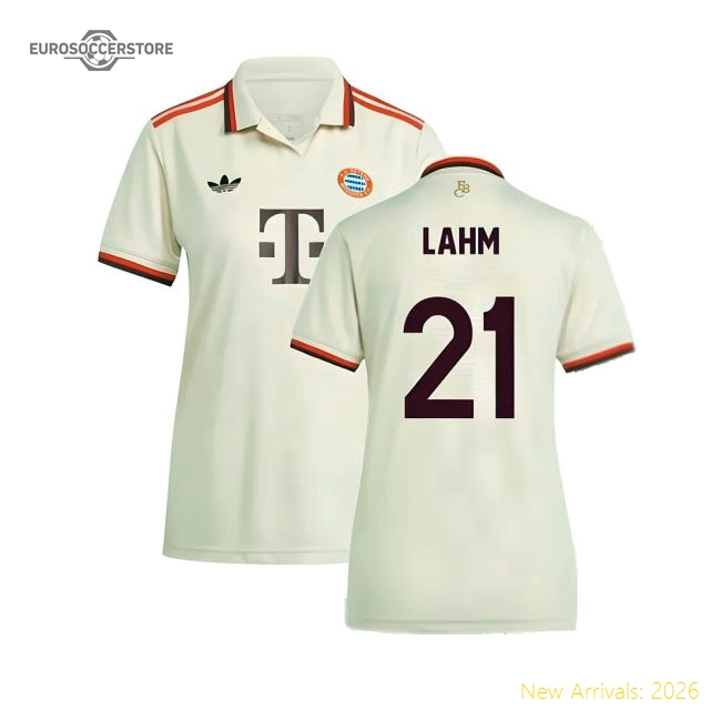 2024-2025 Bayern Munich Third Shirt (Womens) (Lahm 21)-Football Jersey Hub