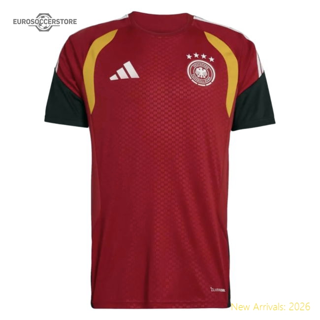2026-2027 Germany Training Jersey (Red)-Football Jersey Hub