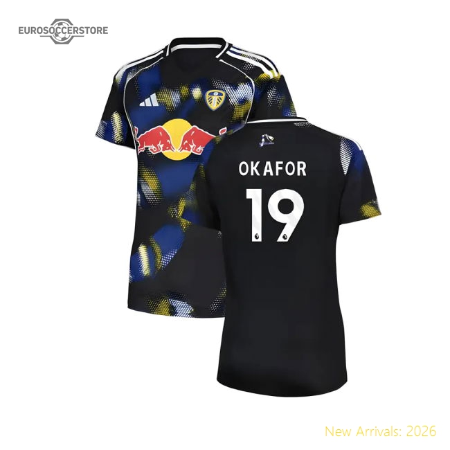 2025-2026 Leeds United Third Shirt (Womens) (Okafor 19)-Football Jersey Hub