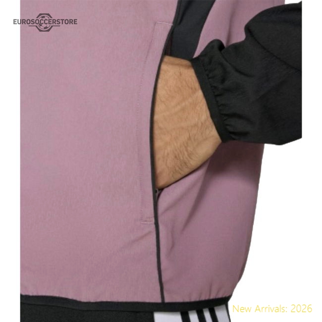 2025-2026 Real Madrid Presentation Jacket (Shadow Fig)-Football Jersey Hub