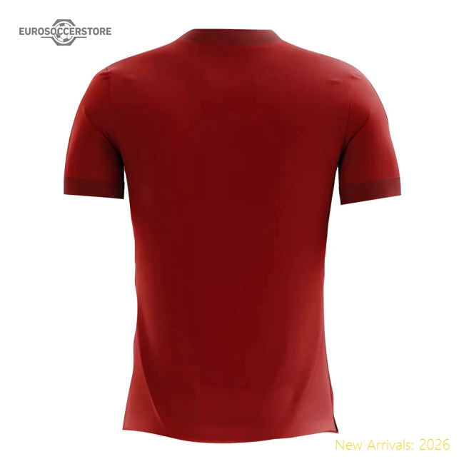 2025-2026 Belgium Home Concept Football Shirt - Baby-Football Jersey Hub