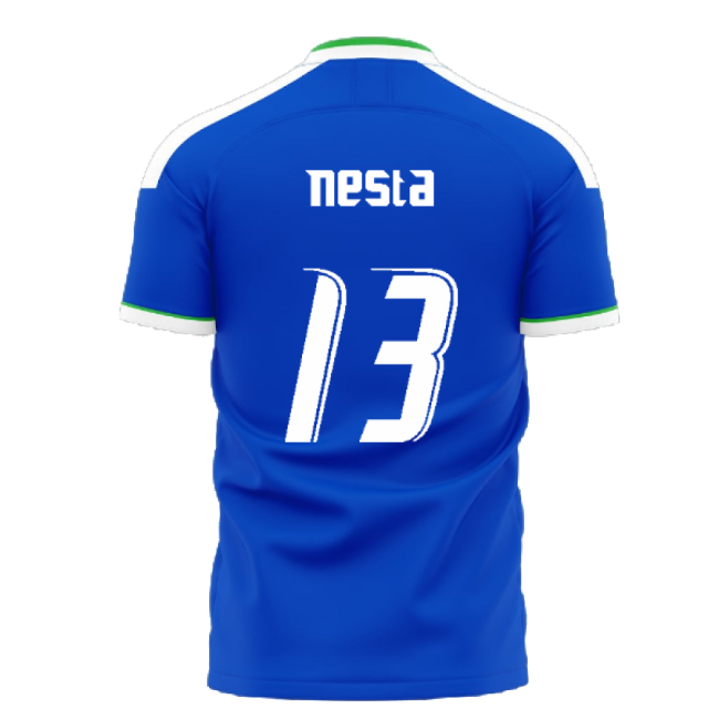 Italy 2006 Style Home Concept Shirt (Libero) (Nesta 13)-Football Jersey Hub