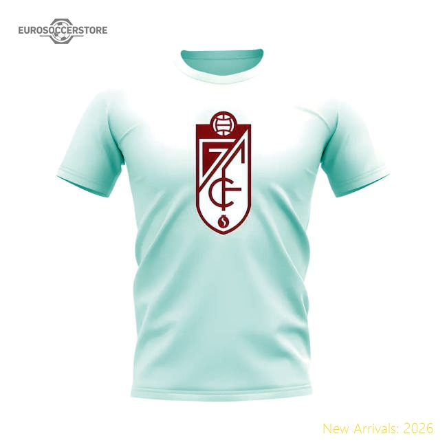 Granada Badge T-Shirt (White)-Football Jersey Hub