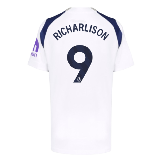 2025-2026 Tottenham Hotspur Home Shirt (Kids) (Richarlison 9)-Football Jersey Hub