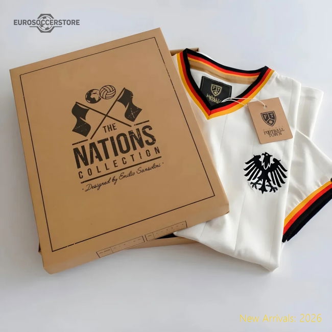 Vintage Die Adler Home Soccer Jersey-Football Jersey Hub