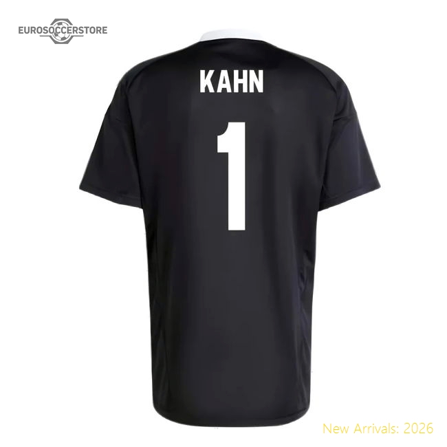 2024-2025 Bayern Munich Third Goalkeeper Shirt (Black) (Kahn 1)-Football Jersey Hub