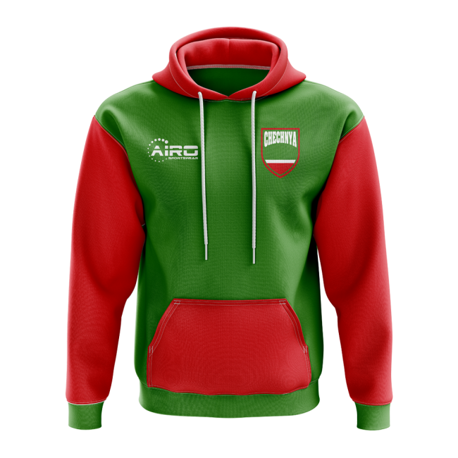 Chechnya Concept Country Football Hoody (Green)-Football Jersey Hub
