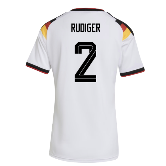 2026-2027 Germany Home Shirt (Womens) (Rudiger 2)-Football Jersey Hub