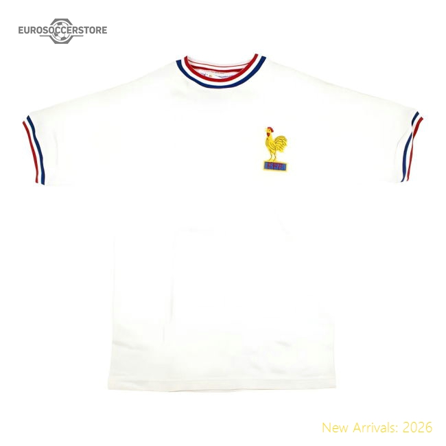 France 1960s Football Shirt-Football Jersey Hub