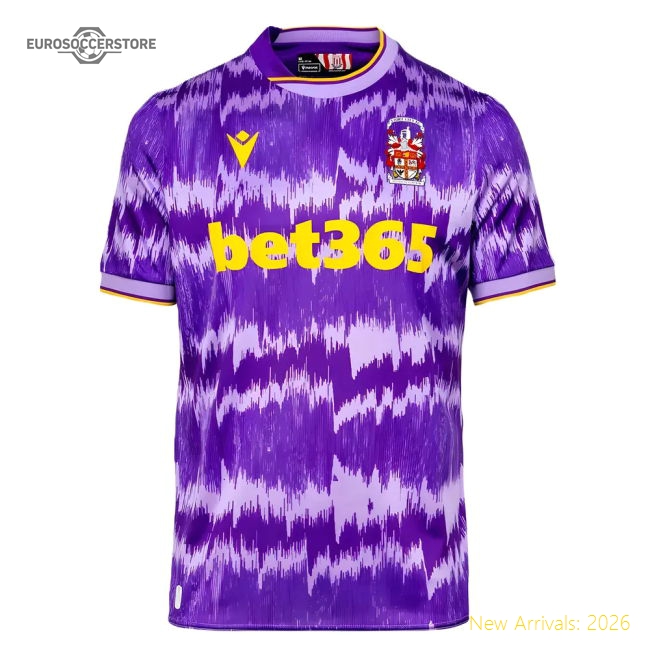 2025-2026 Stoke City Away Shirt-Football Jersey Hub