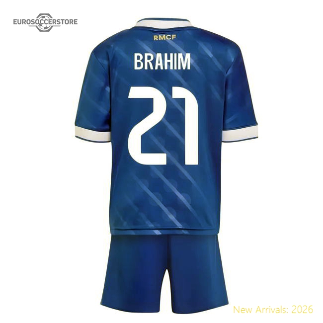 2025-2026 Real Madrid Third Youth Kit (Brahim 21)-Football Jersey Hub