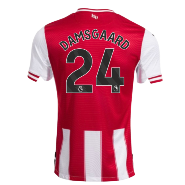 2025-2026 Brentford Home Shirt (Damsgaard 24)-Football Jersey Hub