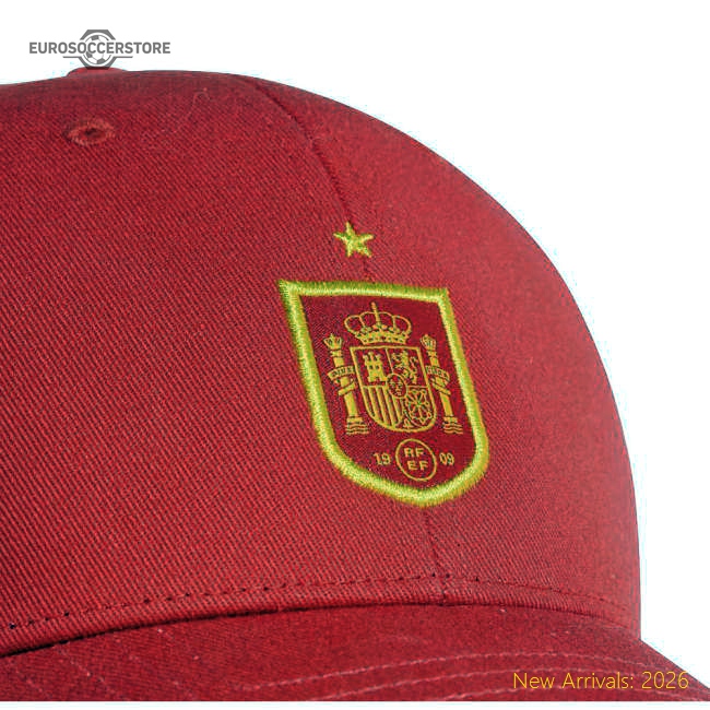 2026-2027 Spain Baseball Cap (Red)-Football Jersey Hub