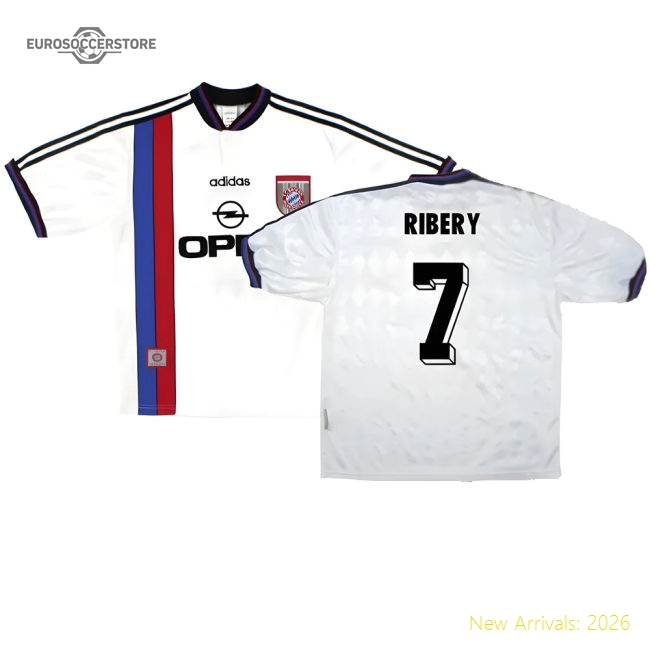 Bayern Munich 1996-98 Away Shirt ((Very Good) S) (Ribery 7)-Football Jersey Hub