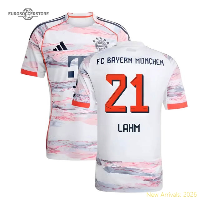 2025-2026 Bayern Munich Away Shirt (Lahm 21)-Football Jersey Hub
