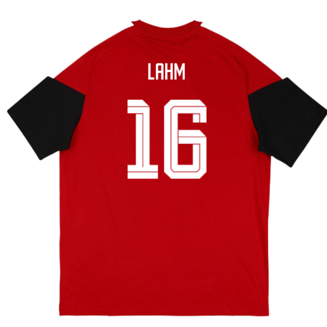 2026-2027 Germany Training Tee (Red) (Lahm 16)-Football Jersey Hub